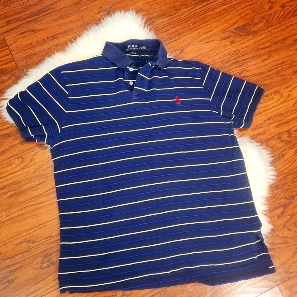 Ralph Lauren Striped Collared Shirt